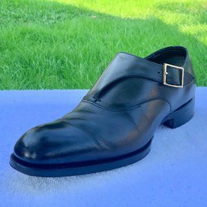 Tom Ford Edward Single Monk Strap Black Nero